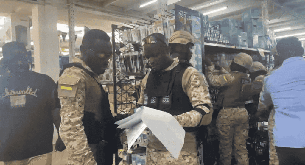 Ghana Standards Authority Raids China Mall Ashaiman Over Illegal Bulb Light