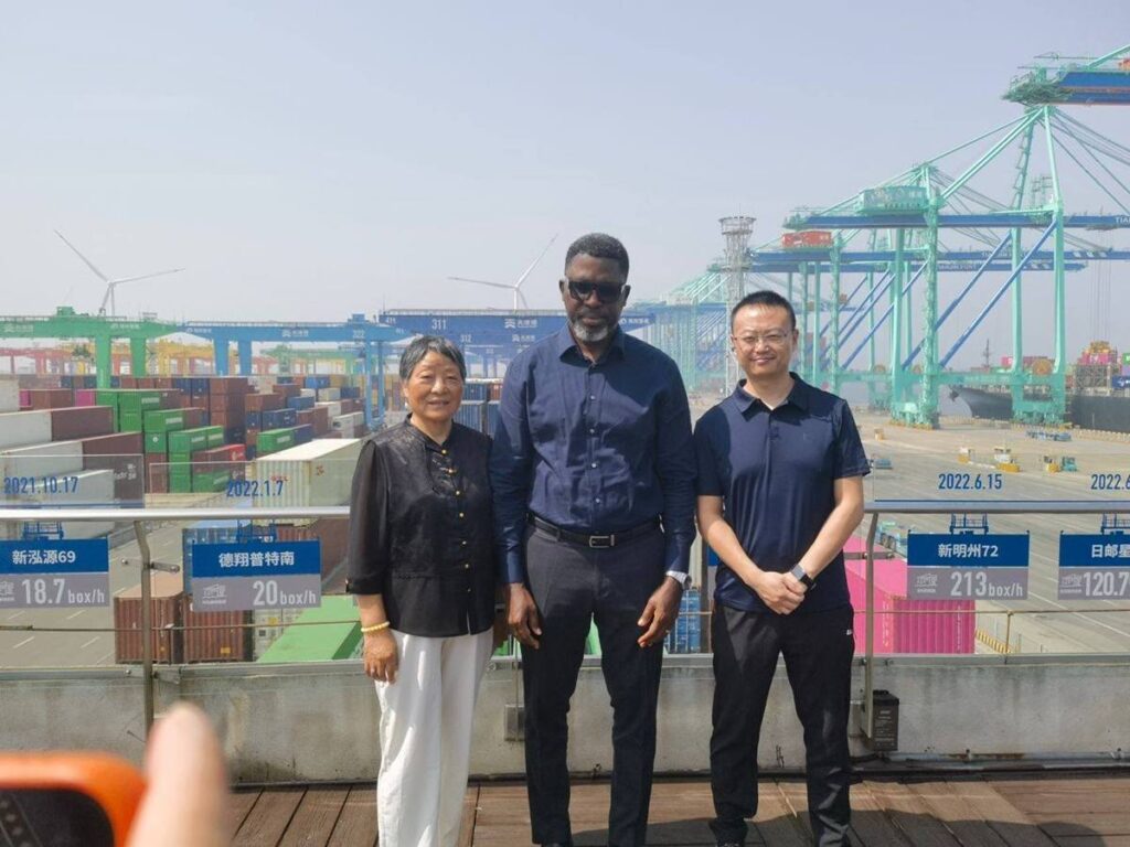 Hon. A-Plus Inspires Young Girls with Lessons from China’s Autonomous Tianjin Smart Port