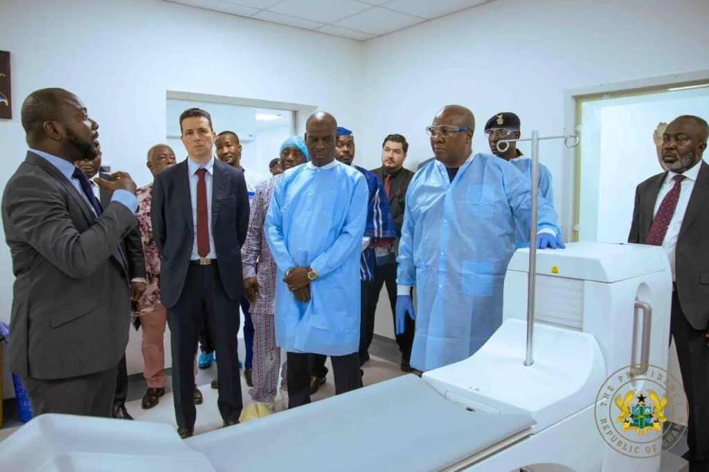 President Mahama Commissions PET Scan Facility to Transform Cancer Care