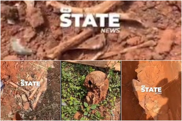 Shocked Construction Workers Unearth Multiple Skeletons in Building Foundation