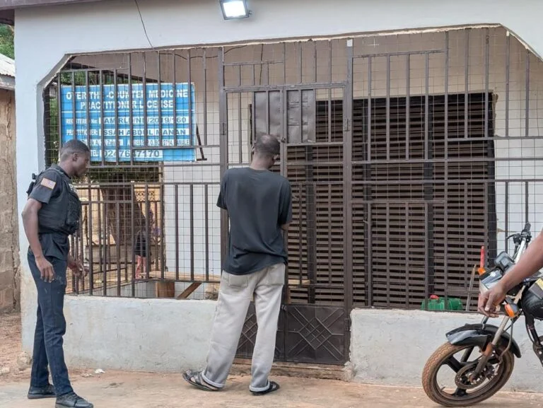 Tamale Police Special Operations Team Arrests Pharmacy Operator in Massive Anti Drug Bust