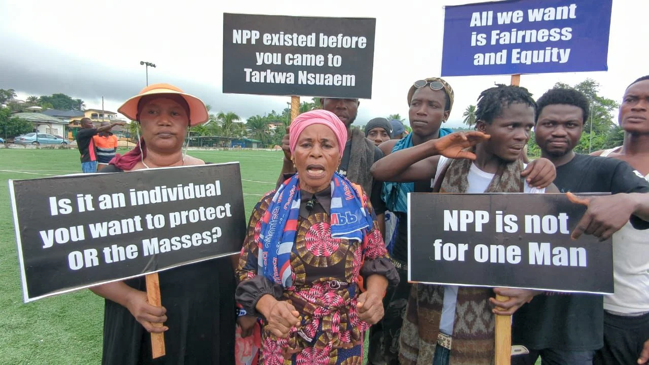 Tarkwa Nsuaem NPP Crisis Grassroots Protest Against Party Hijacking
