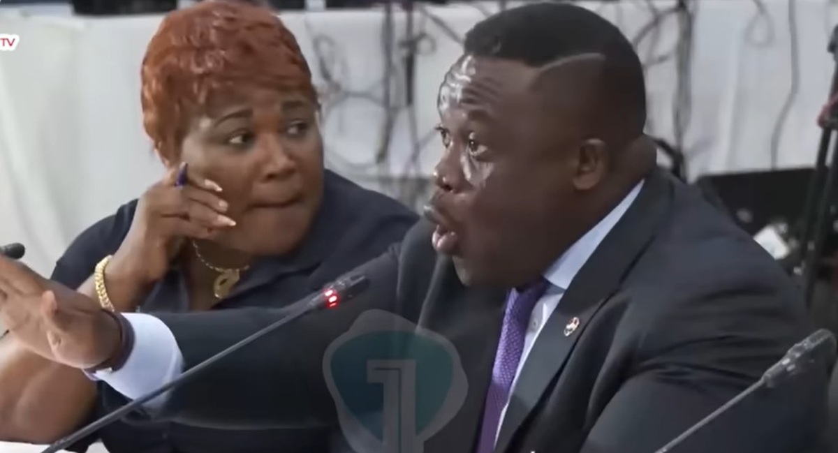 Tension at PAC meeting as Minister Sam George clashes with Chairperson Abena Osei-Asare