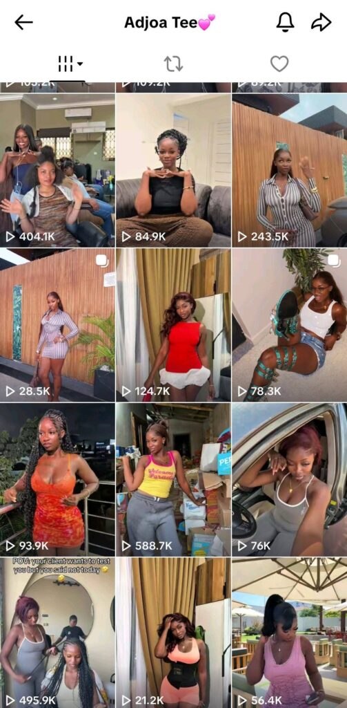 The Adjoa Tee and Paradise Split YouTube Channel Rebranding and TikTok Deletions_