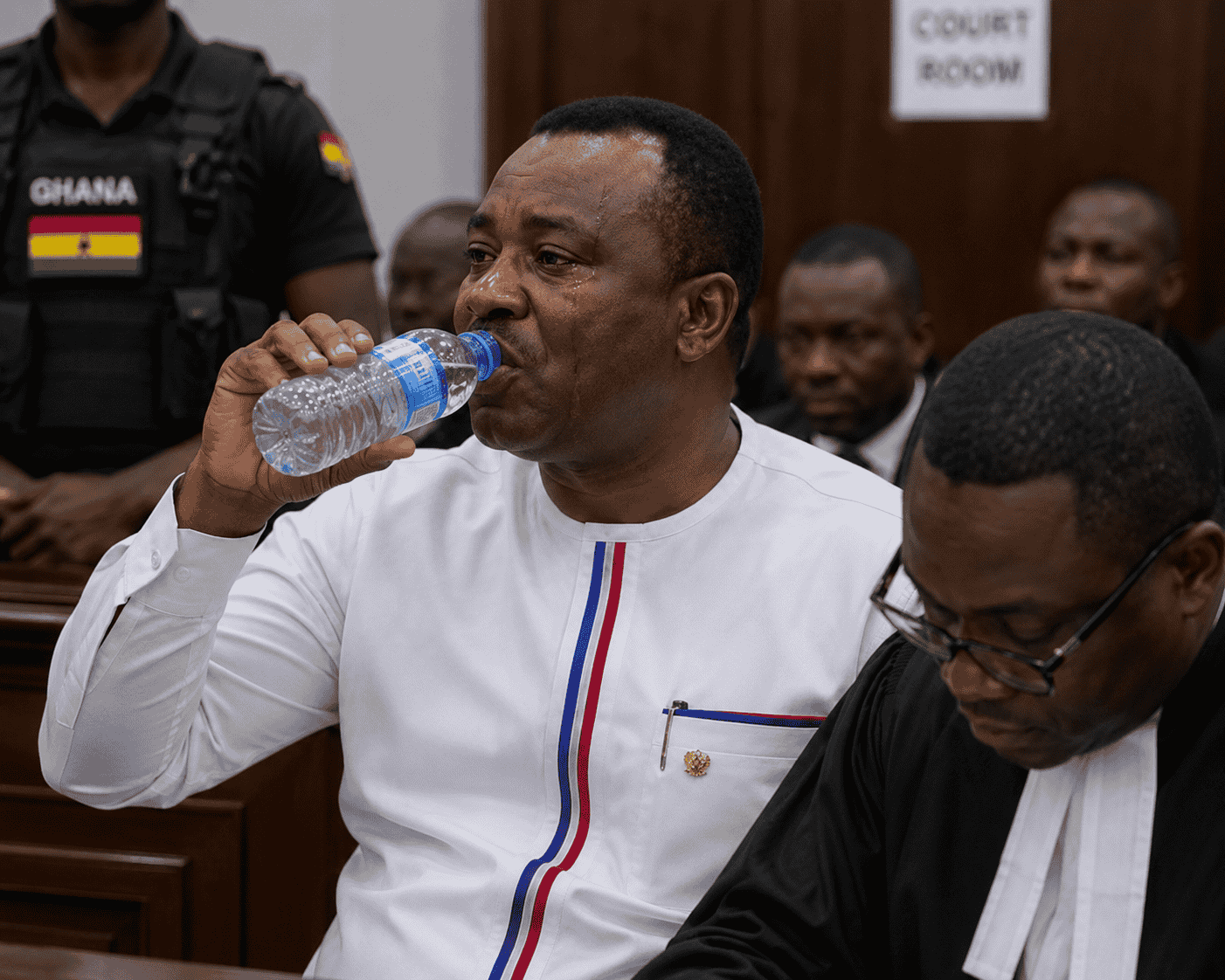 Wontumi allegedly appeared emotional and requested for water