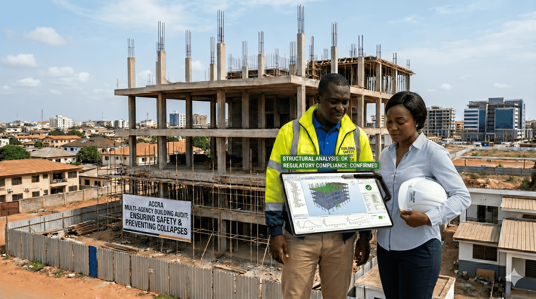 Accra Launches Multi-Agency Audit of Multi-Storey Buildings to Prevent Future Collapses
