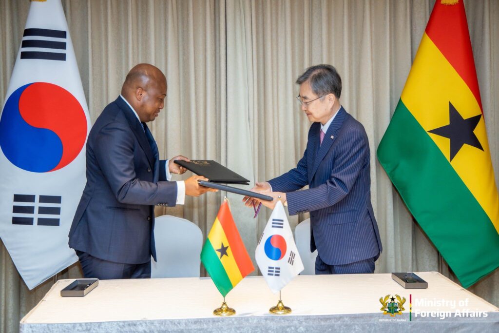 Ghana Signs Strategic Visa Waiver and Cooperation Agreements with South Korea