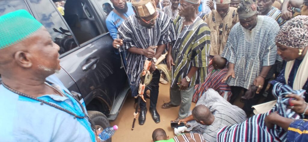 Historic Royal Visit Gonja Overlord Journeys to Manhyia Palace to Meet Asantehene