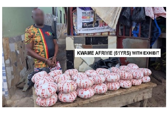 Kumasi Drug Ring Collapses as Police Lock Up Notorious Drug Seller Con Papa