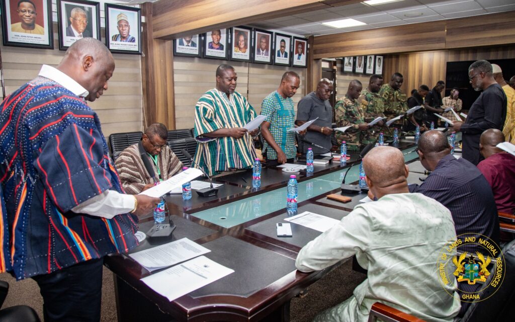 Lands Ministry Inaugurates Specialized Greater Accra Public Lands Protection Taskforce