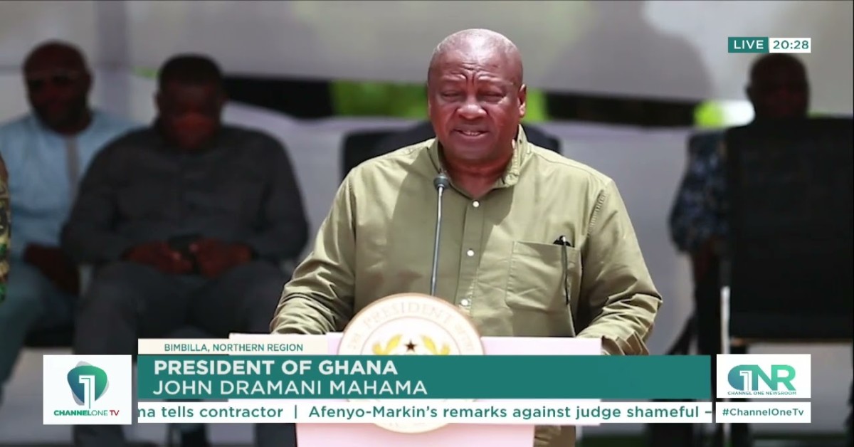 Mahama Launches 24 Hour Economy Market During Central Region Development Tour