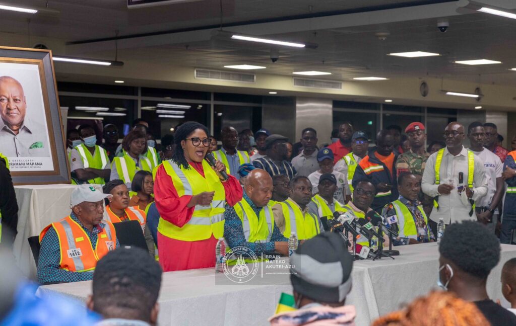 Photos of Second Ghanaian evacuees arrived in Ghana from South Africa 