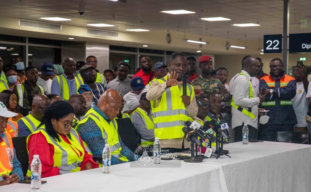 Photos of Second Ghanaian evacuees arrived in Ghana from South Africa 