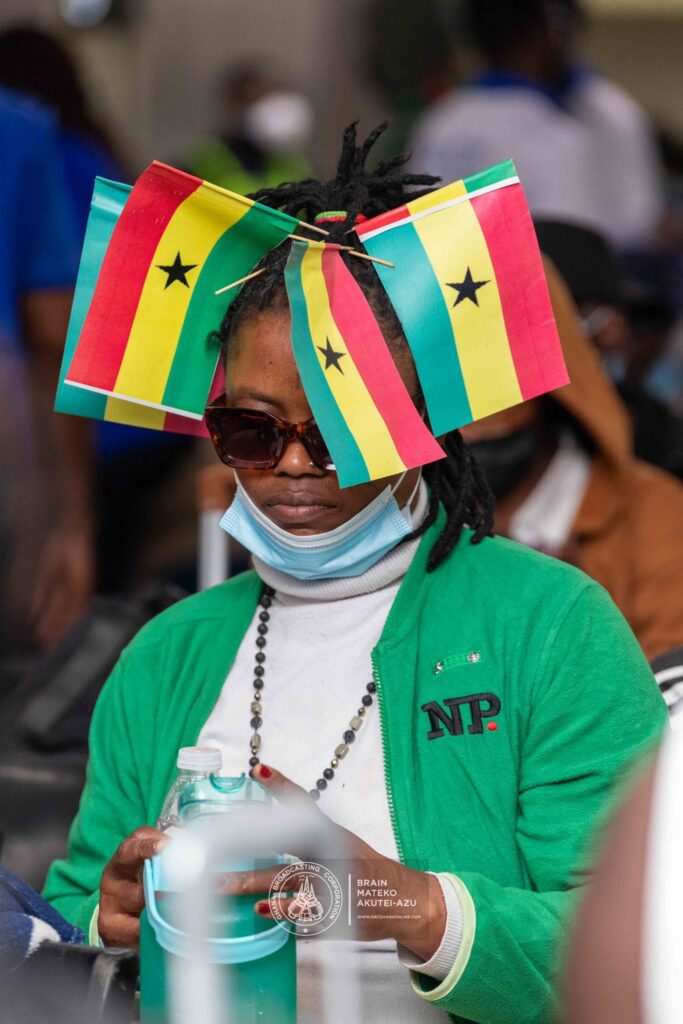 Photos of Second Ghanaian evacuees arrived in Ghana from South Africa 