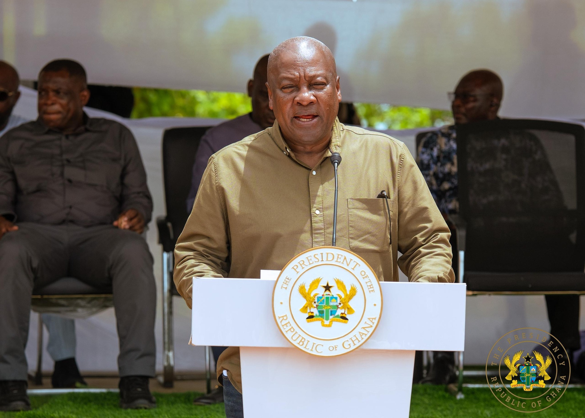 President Mahama Orders Demolition of All Structures Blocking Accra Waterways