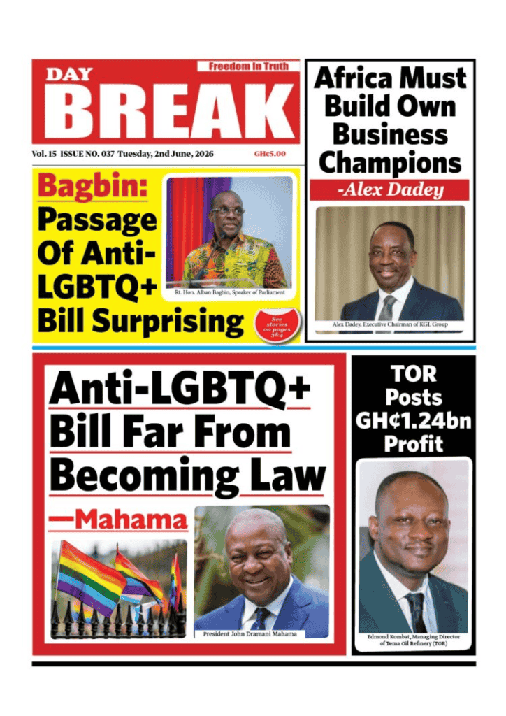 Todays Front pages Tuesday June 2 2026