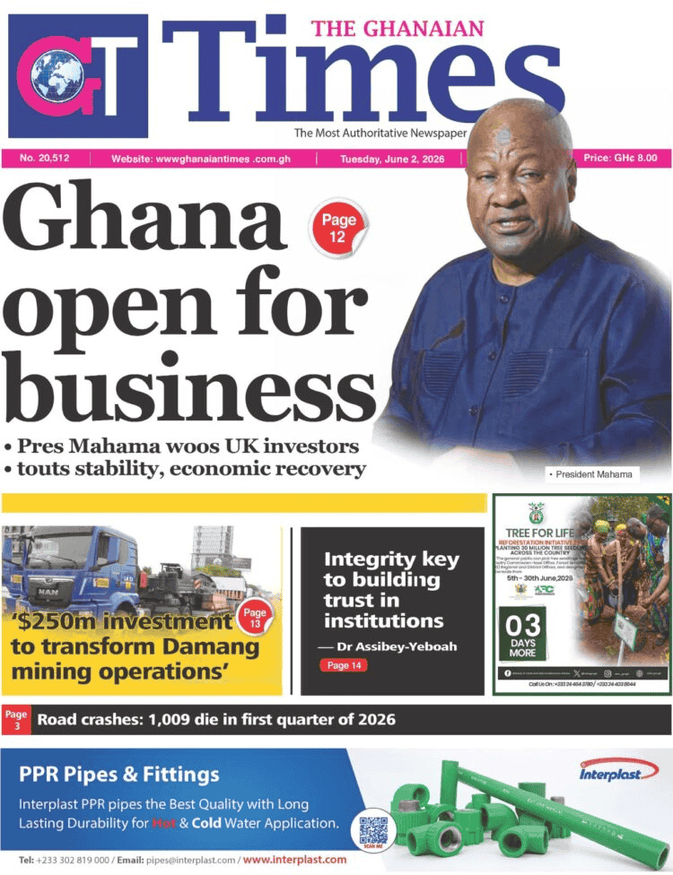 Todays Front pages Tuesday June 2 2026