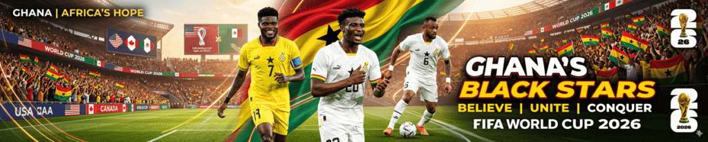 WORLD CUP 2026 - BLACK STARS