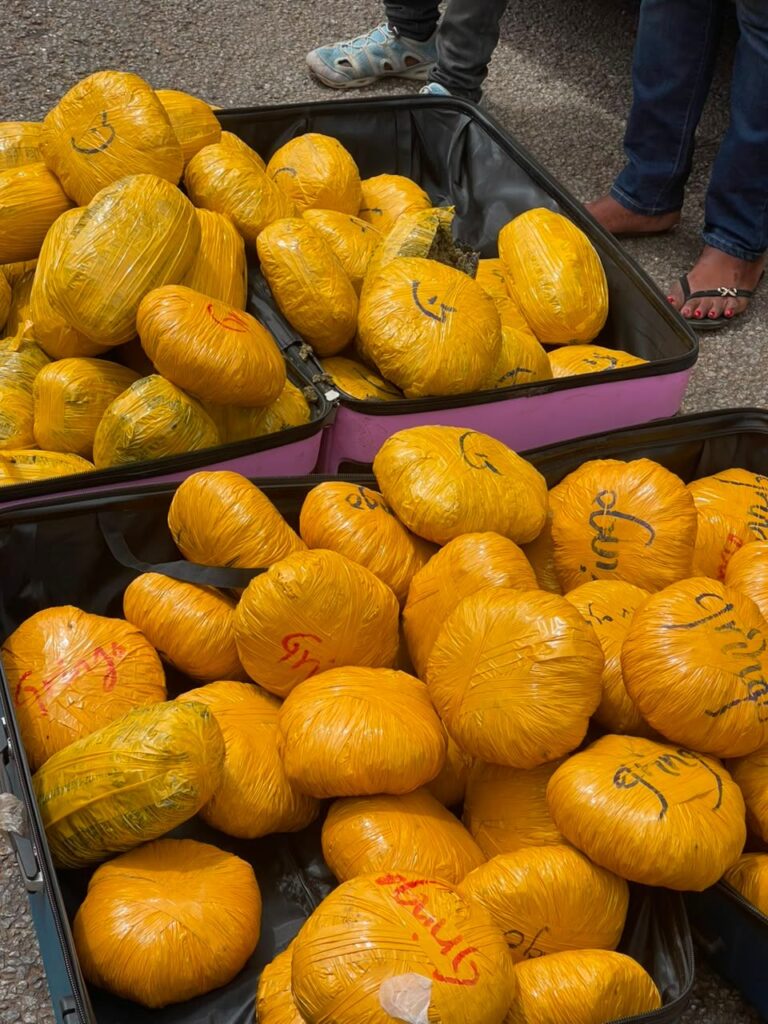 2 Persons Arrested for Possession of 73 Parcels of Indian hemp at Bole
