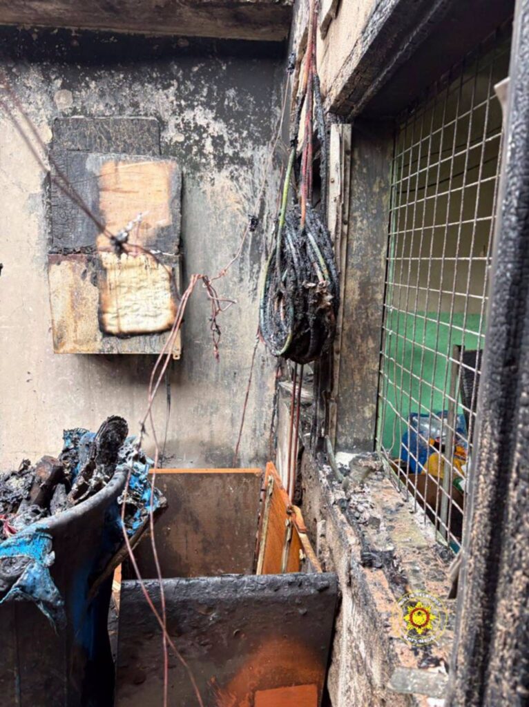 Adonten SHS stores and the House Master's office are destroyed by fire