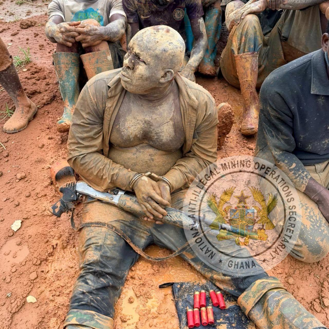 Bold Anti-Galamsey Raid Nets 19 Suspects In Western Region