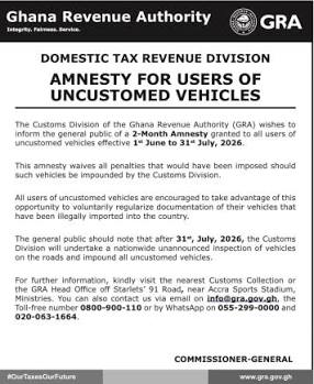 Check Customs Duty Before Buying Any Imported Car in Ghana