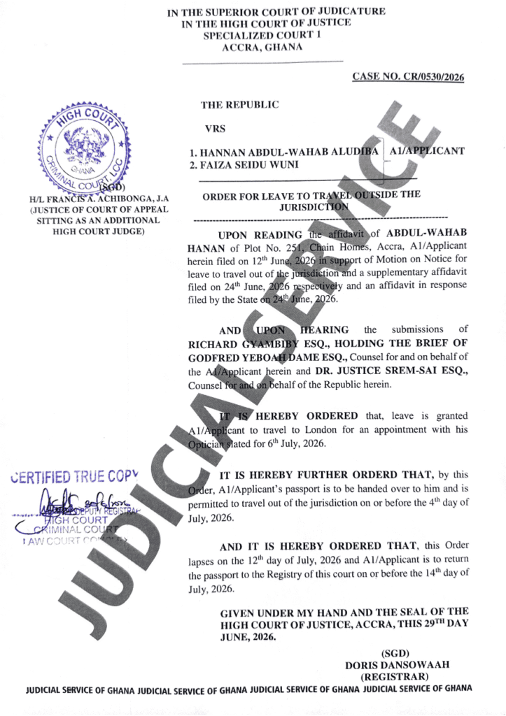Former NAFCO CEO’s lawyers argue Airport arrest unconstitutional, risk contempt case against A-G