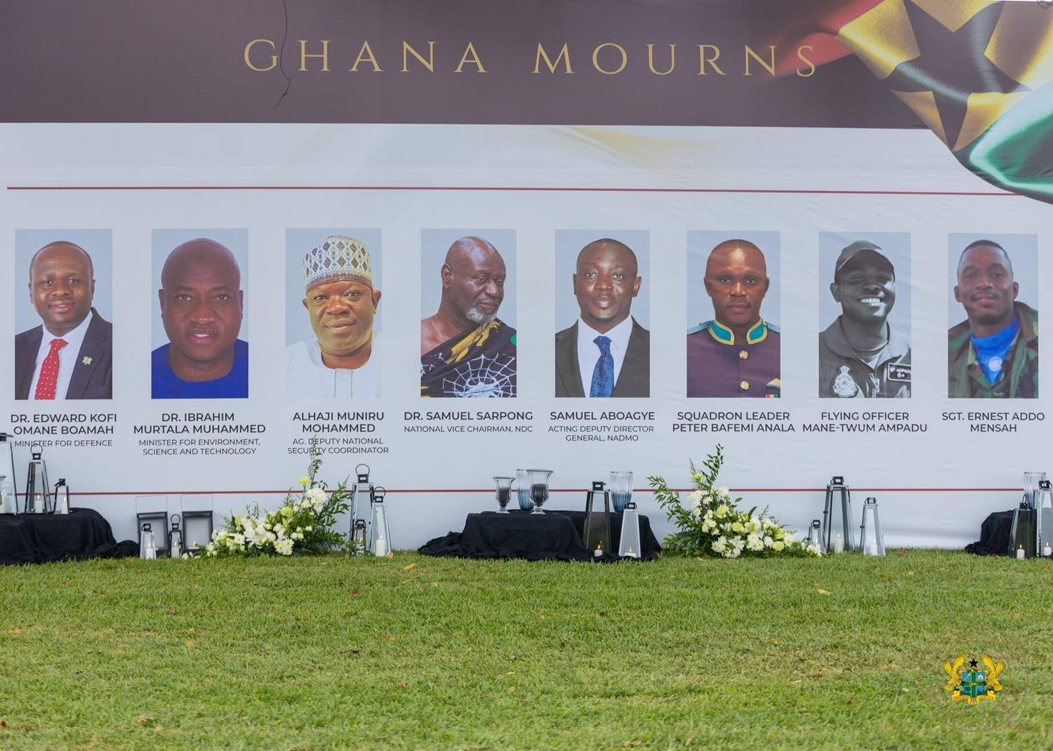 Ghana Honours Departed 8 One Year After Tragic helicopter Crash