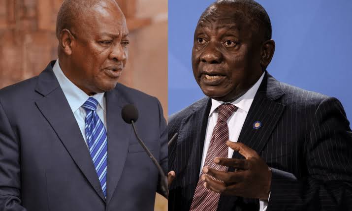 Ghana rejects Ramaphosa