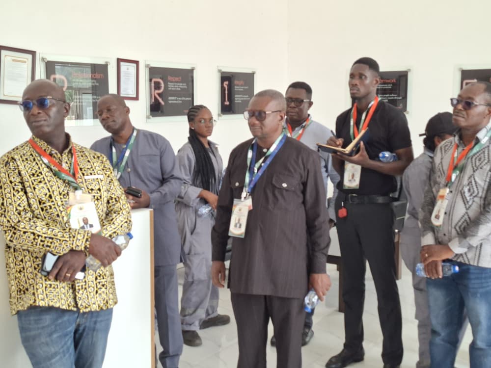 Government Team Visits Site for New Jomoro College of Education
