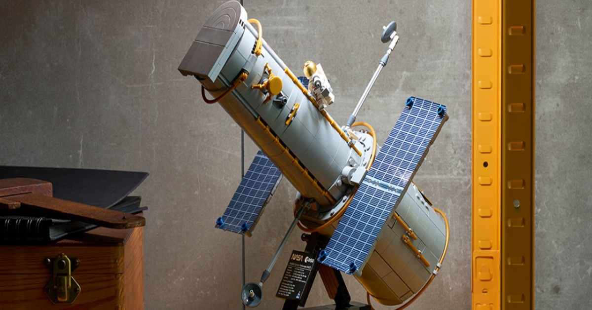LEGO Unveils Detailed Hubble Space Telescope Set Launching August 1
