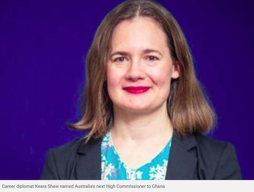 New Australia Envoy To Ghana Keara Shaw