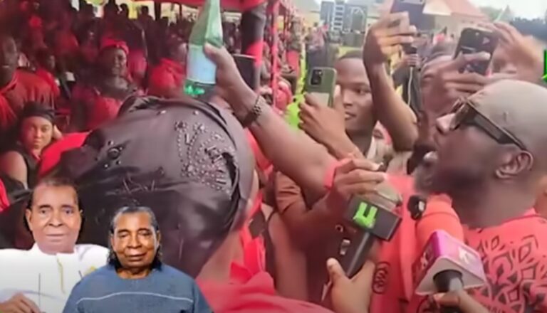 Osebo The Zaraman Give Security Warning on Drinking Water at The Apostle Kwadwo Safo Kantanka