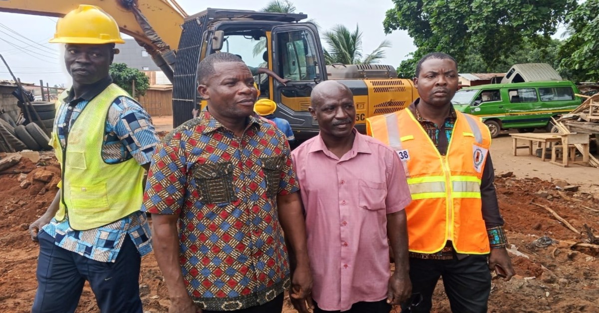 Ketu North MCE Secures Support for New Public Toilet at Zongo Junction