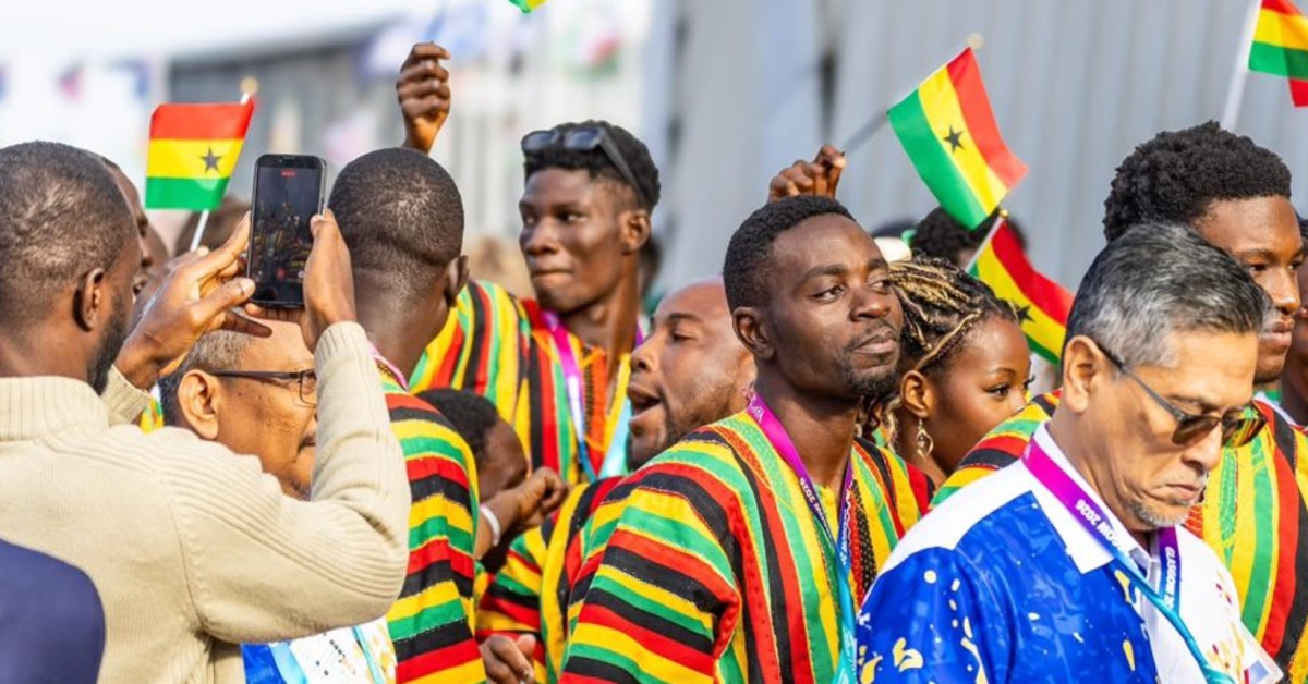 Team Ghana Makes Vibrant Entrance as Commonwealth Games Open in Glasgow