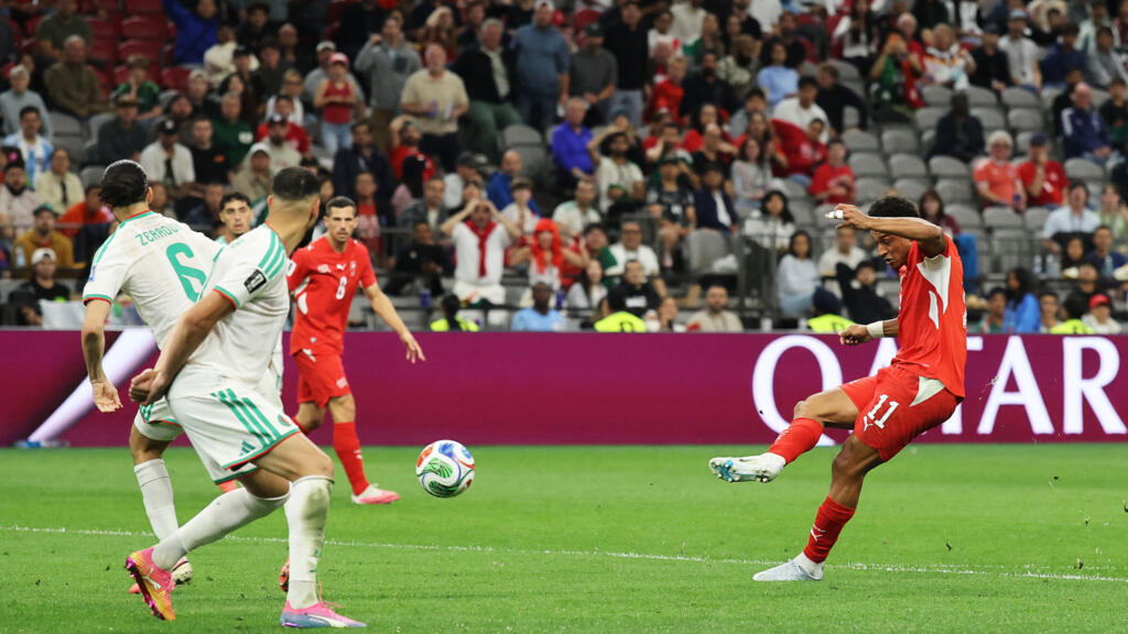 Switzerland's first World Cup knockout victory in 88 years came against Algeria