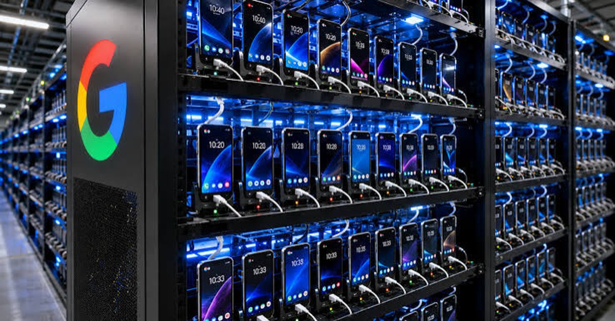 Google Tests Phone-Powered Cloud Servers by Turning Old Smartphones into Data Centers