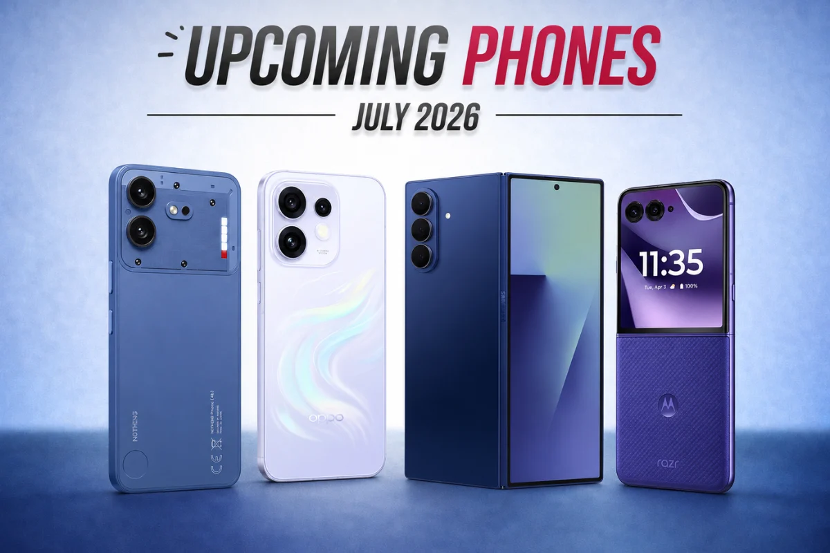 smartphones in July