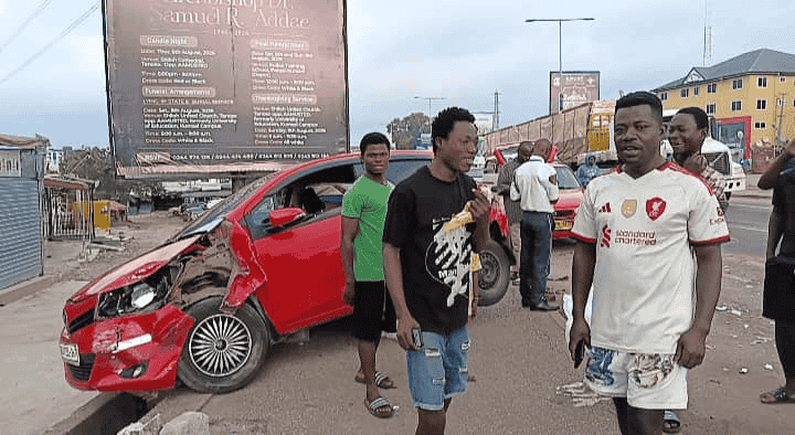 Ambulance Crash At Tech Junction Angers Kumasi Drivers