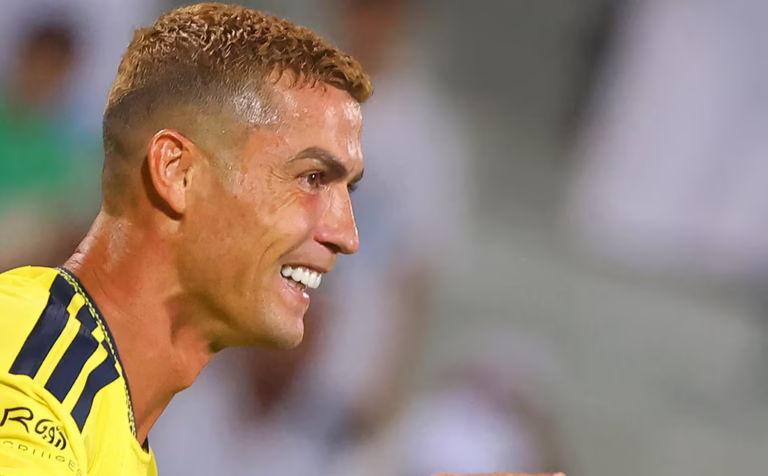 Cristiano Ronaldo Went Blonde