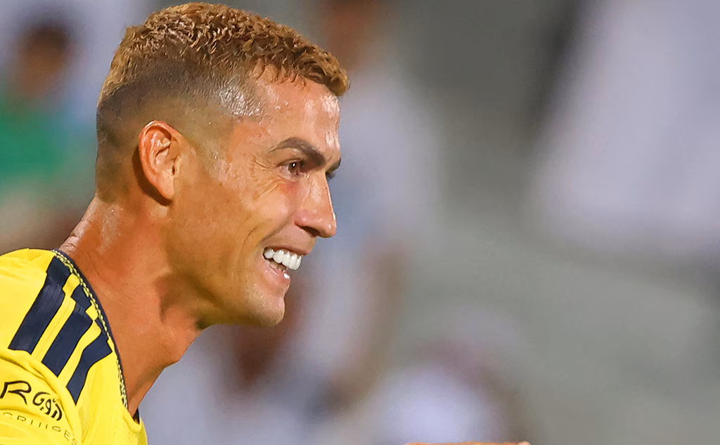 Cristiano Ronaldo Went Blonde