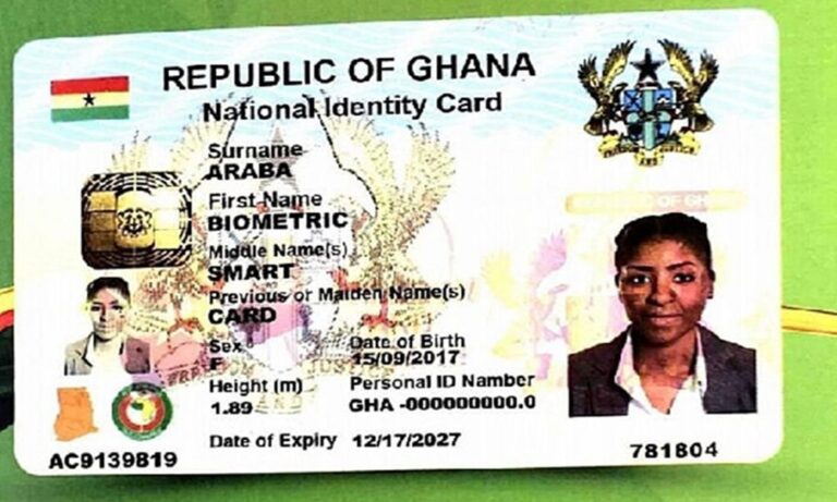 Ghana Card New Rules