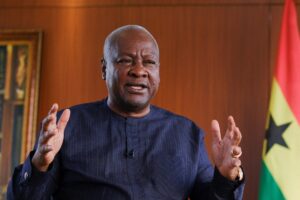 Ghana's President-elect John Dramani Mahama