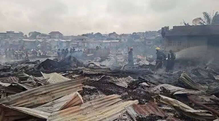 Hundreds Rendered Homeless as Fire Ravages Asawase Pelele Slum