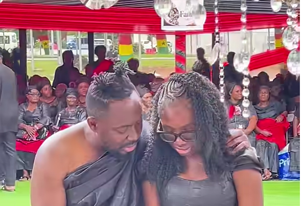 Kids Promise To Protect Dad At Beverly Afaglo Burial