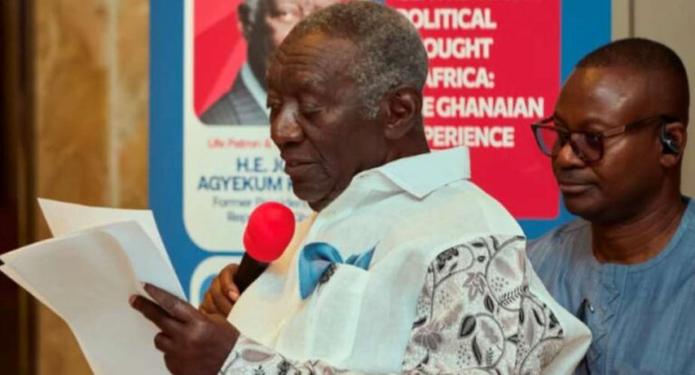 Kufuor Exposes How History Was Unfair To Prof Busia!