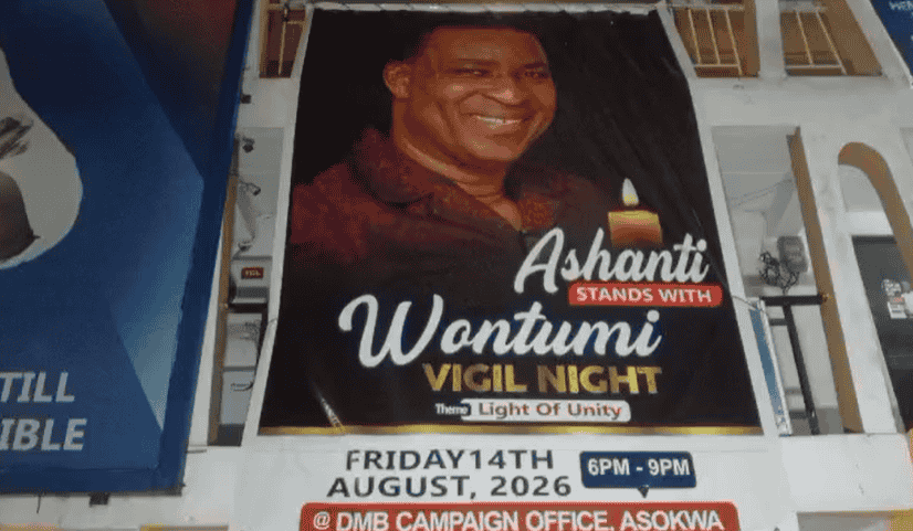 Kumasi NPP Supporters Hold Vigil For Chairman Wontumi