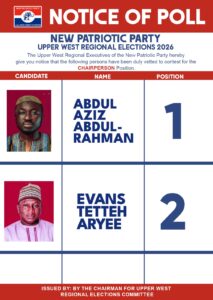 NPP Upper West Region Set For Crucial Regional Polls