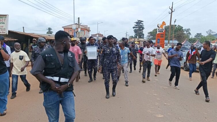 NPP Western North Chairmanship Election Chaos And Ballot Box Seized
