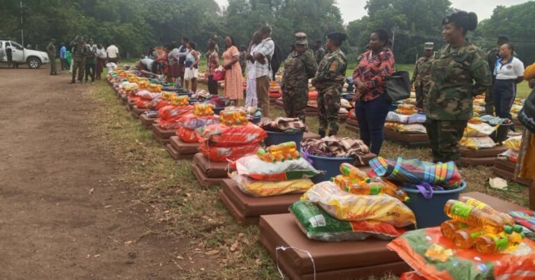 297 Ghana Armed Forces Personnel Receive Flood Relief